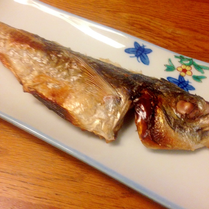 焼き魚 あじの開き